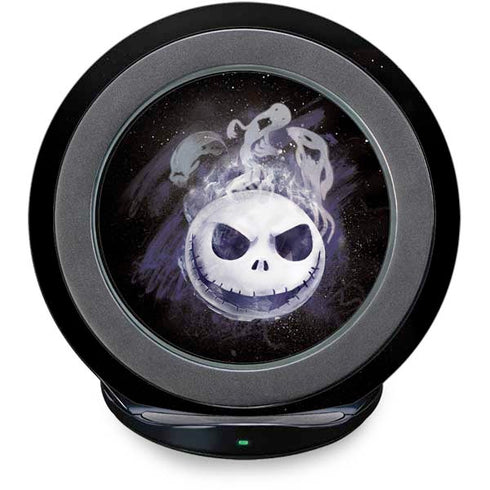 Disney The Nightmare Before Christmas Jack Skellington Face Art Fast Charge Wireless Charging Stand Skin